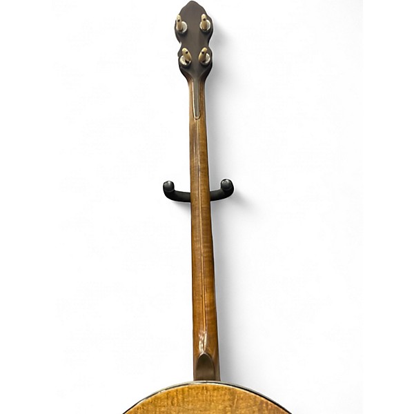 Vintage 1920s Bacon & Day Silver Bell Plectrum Tenor Natural Banjo