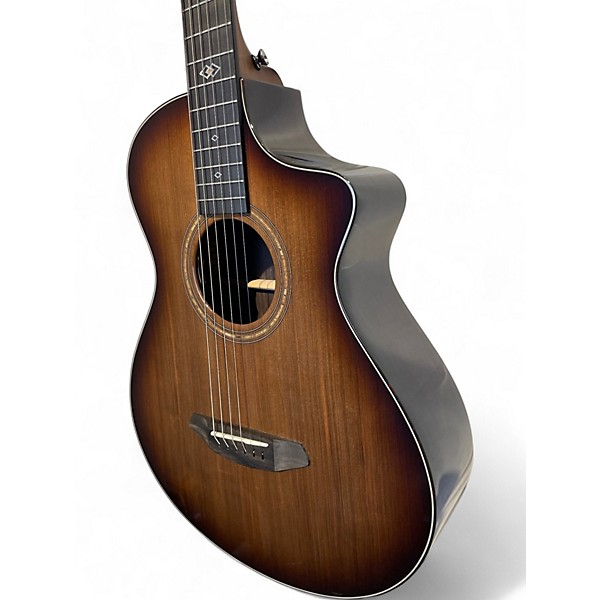 Used 2025 Breedlove Premier Concertina Edgeburst CE 2 Color Sunburst Acoustic Electric Guitar