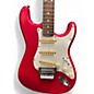 Vintage 1990s Fender 1990 MIJ Stratocaster Floyd Rose Red Solid Body Electric Guitar