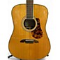 Used Alvarez md70ebg Natural Acoustic Electric Guitar