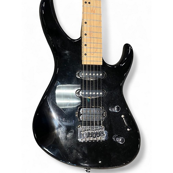 Vintage 1995 Cort S2000 Black Solid Body Electric Guitar
