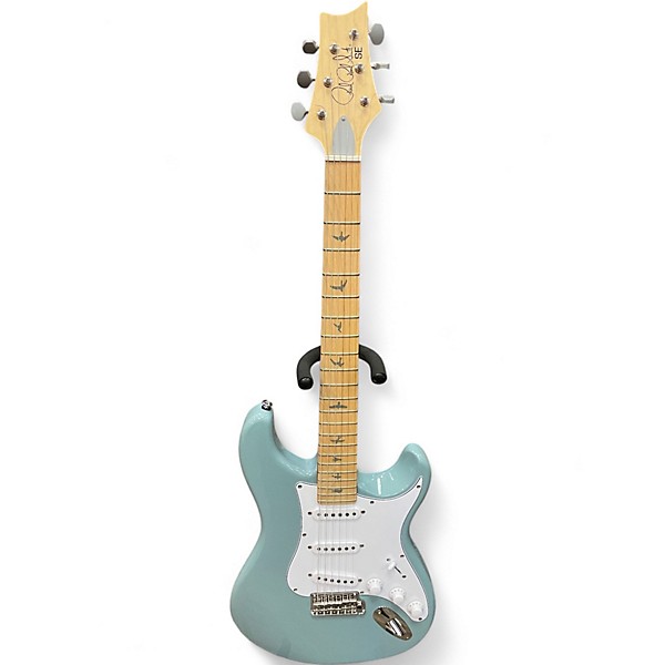 Used PRS SE Silver Sky Sonic Blue Solid Body Electric Guitar
