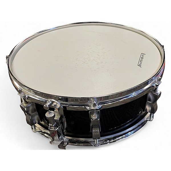 Used Ludwig 5 Piece Accent Burgundy Drum Kit