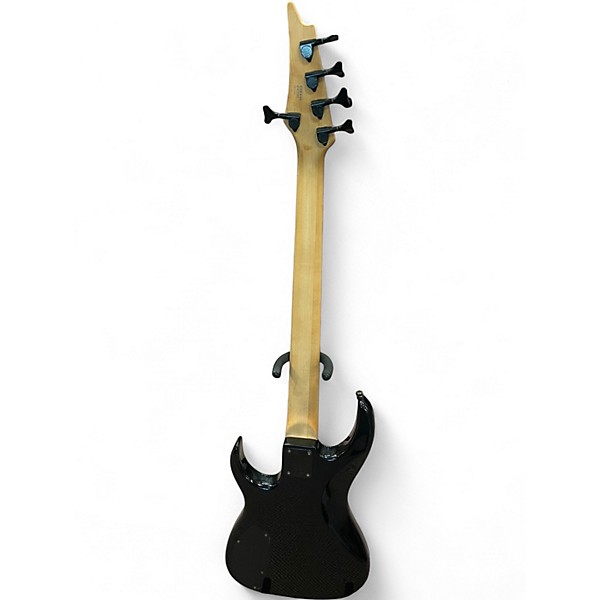 Vintage 1990s Ibanez EXB445 Black Electric Bass Guitar