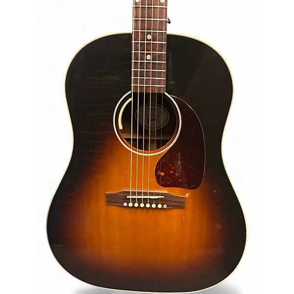 Used Gibson J45 Standard Vintage Sunburst Acoustic Electric Guitar