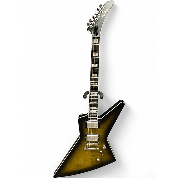 Used Epiphone Explorer Prophecy Yellow Tiger Solid Body Electric Guitar