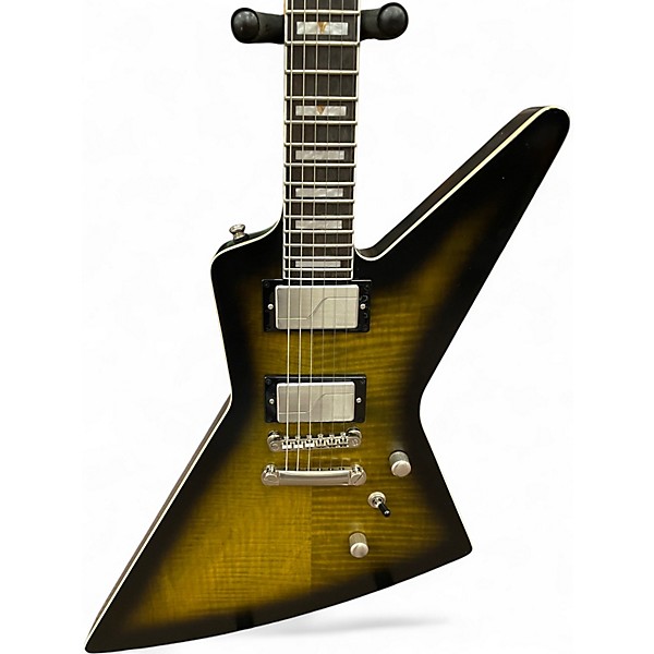 Used Epiphone Explorer Prophecy Yellow Tiger Solid Body Electric Guitar