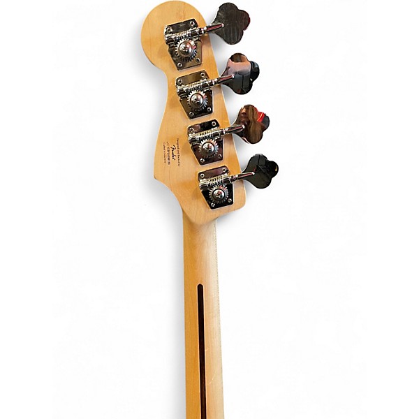Used Squier Affinity Jazz Bass Candy Apple Red Electric Bass Guitar