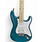 Used Monoprice indio classic Blue Solid Body Electric Guitar