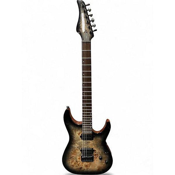 Used Schecter Guitar Research CR-6 Charcoal Solid Body Electric Guitar