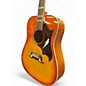 Used 2022 Epiphone DOVE STUDIO Honey Burst Acoustic Electric Guitar
