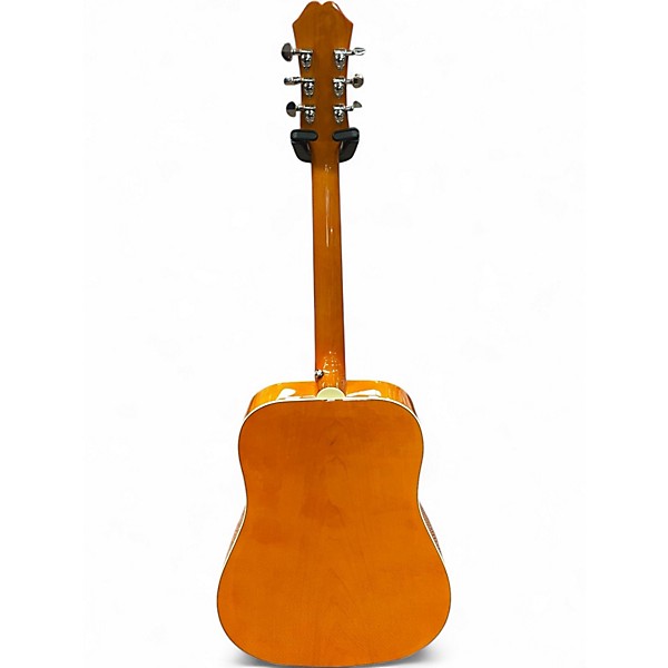 Used 2022 Epiphone DOVE STUDIO Honey Burst Acoustic Electric Guitar