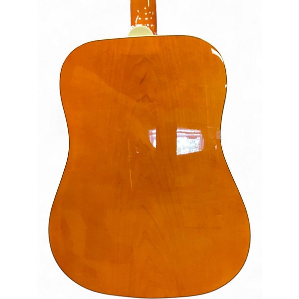 Used 2022 Epiphone DOVE STUDIO Honey Burst Acoustic Electric Guitar