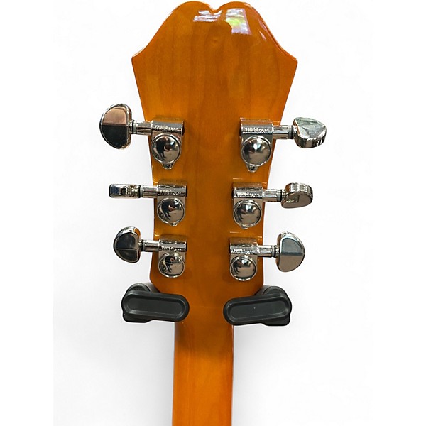 Used 2022 Epiphone DOVE STUDIO Honey Burst Acoustic Electric Guitar