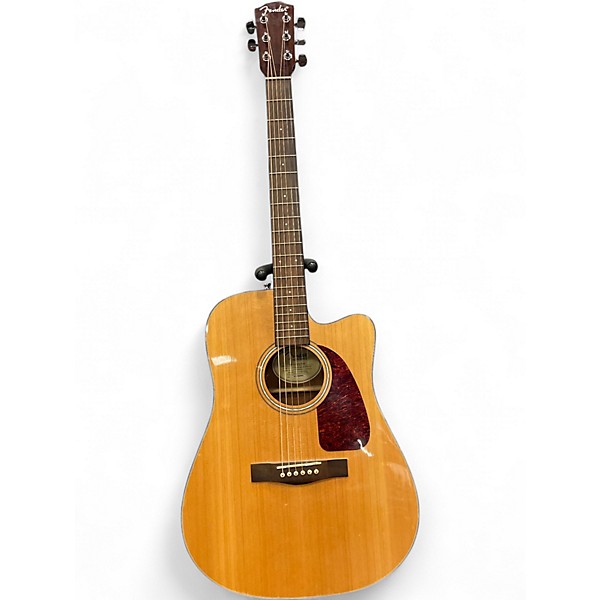 Used Fender CD140SCE Natural Acoustic Electric Guitar