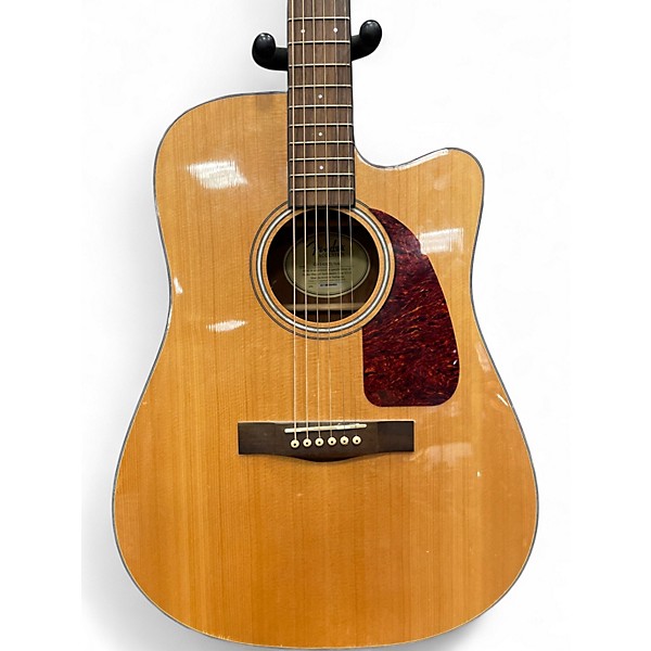 Used Fender CD140SCE Natural Acoustic Electric Guitar