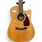Used Fender CD140SCE Natural Acoustic Electric Guitar