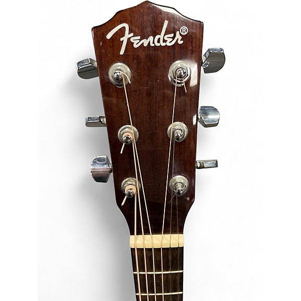 Used Fender CD140SCE Natural Acoustic Electric Guitar