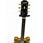Used Epiphone es-355 Metallic Gold Hollow Body Electric Guitar