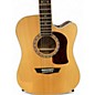 Used Washburn HD10SCE Natural Acoustic Guitar