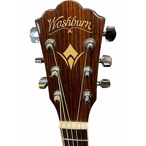 Used Washburn HD10SCE Natural Acoustic Guitar