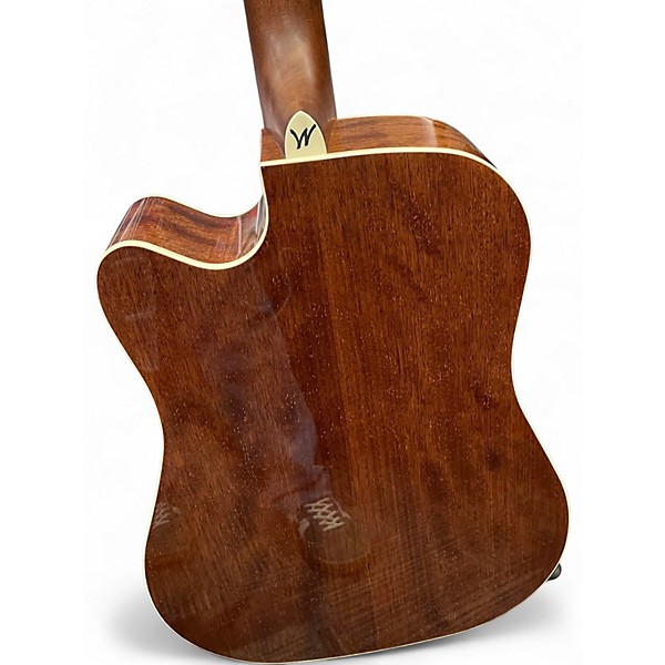 Used Washburn HD10SCE Natural Acoustic Guitar