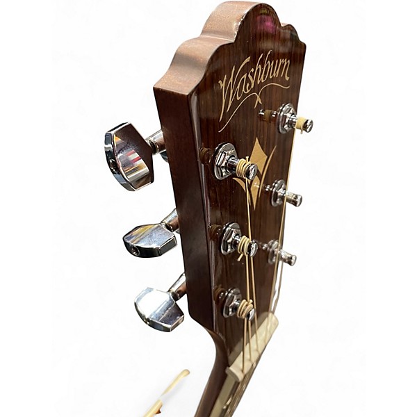 Used Washburn HD10SCE Natural Acoustic Guitar