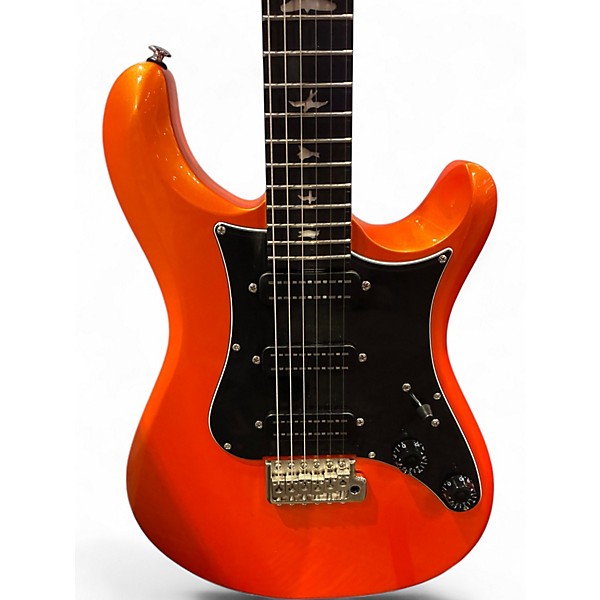 Used PRS SE NF3 Metallic Orange Solid Body Electric Guitar