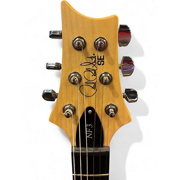 Used PRS SE NF3 Metallic Orange Solid Body Electric Guitar