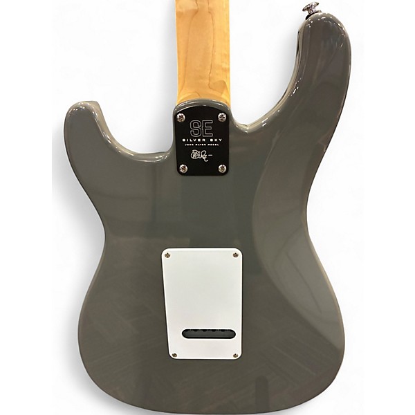 Used PRS SE Silver Sky Gray Solid Body Electric Guitar