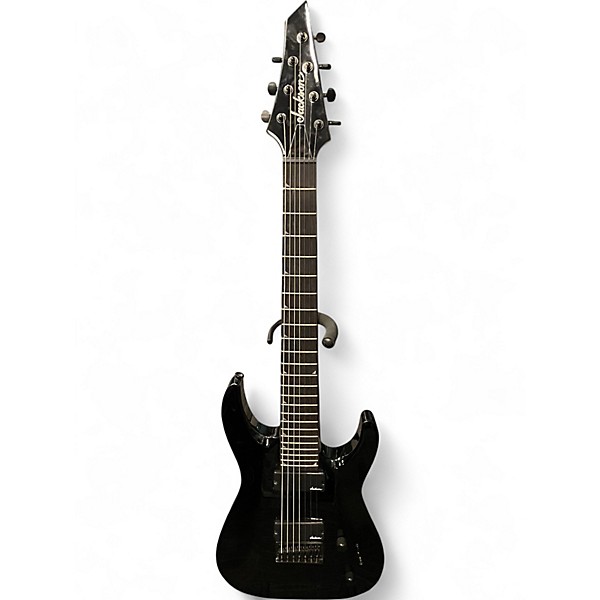 Used Jackson Dinky JS22-7 DKA HT 7 Black Solid Body Electric Guitar