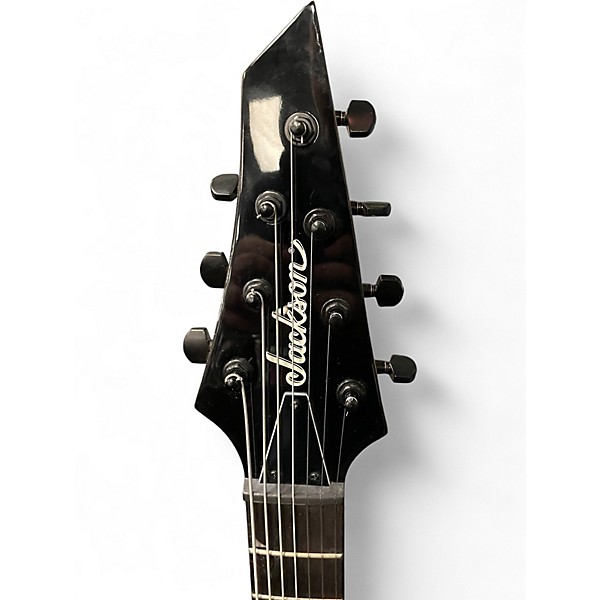 Used Jackson Dinky JS22-7 DKA HT 7 Black Solid Body Electric Guitar
