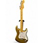 Used 2014 Fender American Standard FSR Stratocaster HH Aztec Gold Solid Body Electric Guitar thumbnail
