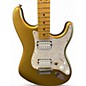 Used 2014 Fender American Standard FSR Stratocaster HH Aztec Gold Solid Body Electric Guitar