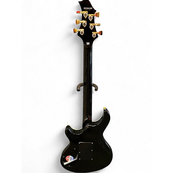 Used 2013 ESP E-II Mystique with Floyd Rose Black Solid Body Electric Guitar