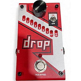 Used DigiTech The Drop Polyphonic Drop Tune Pitch-Shifter Effect Pedal