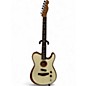 Used Fender Acoustasonic Player Telecaster Arctic White Acoustic Electric Guitar thumbnail