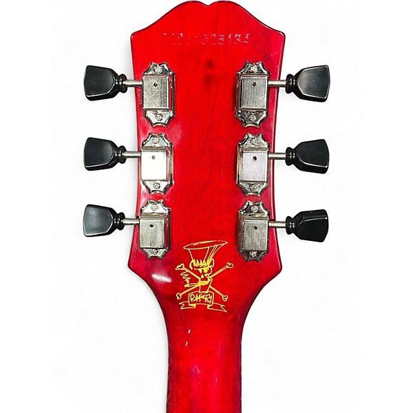 Used Epiphone Slash Les Paul Standard Vermillion Solid Body Electric Guitar