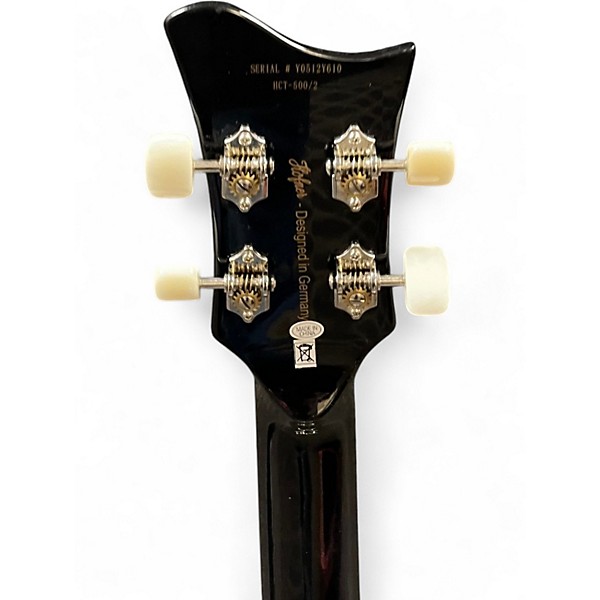 Used Hofner Club CT Contemporary Black Electric Bass Guitar