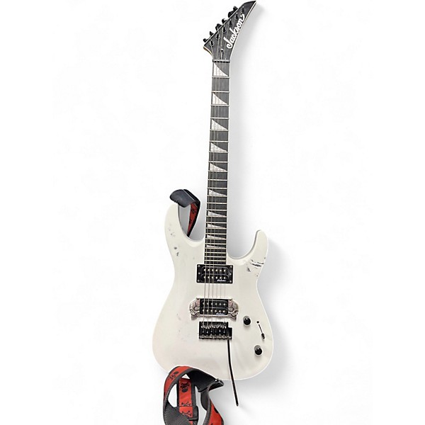 Used Jackson JS22 Dinky Snow White Solid Body Electric Guitar