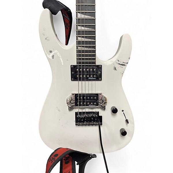 Used Jackson JS22 Dinky Snow White Solid Body Electric Guitar