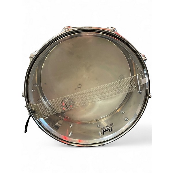 Used Pearl 14in Modern Utility Steel Snare Chrome Drum