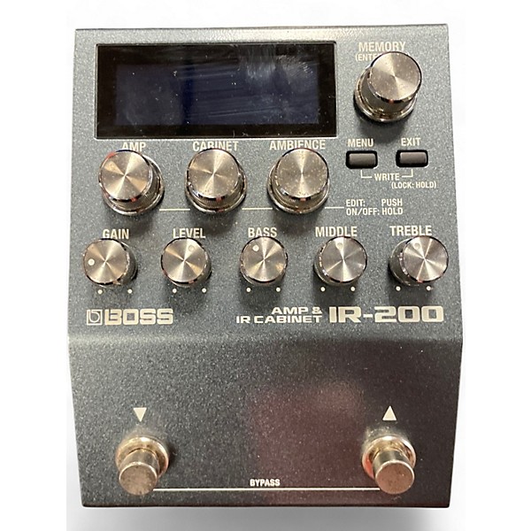 Used BOSS IR-200 Amp & IR Cabinet Effect Pedal