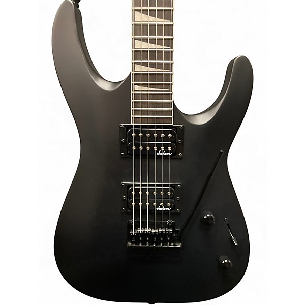 Used Jackson JS22 Dinky Black Solid Body Electric Guitar