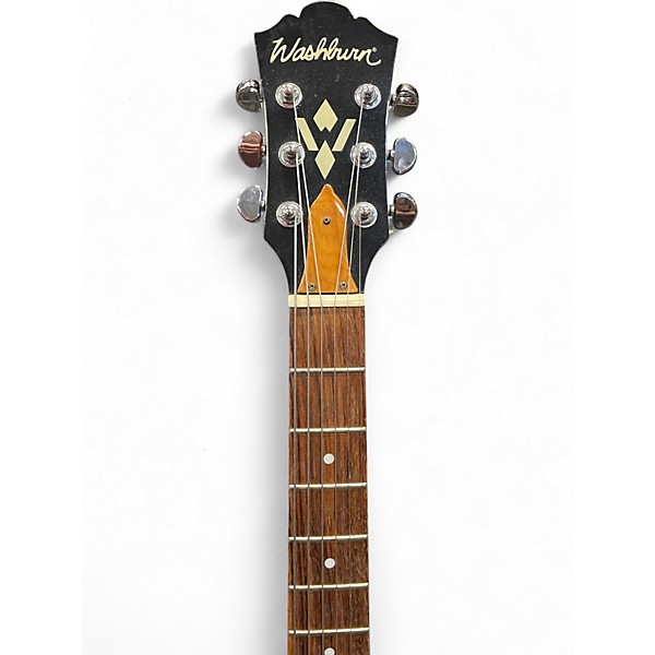 Used Washburn HB15 Sunburst Hollow Body Electric Guitar