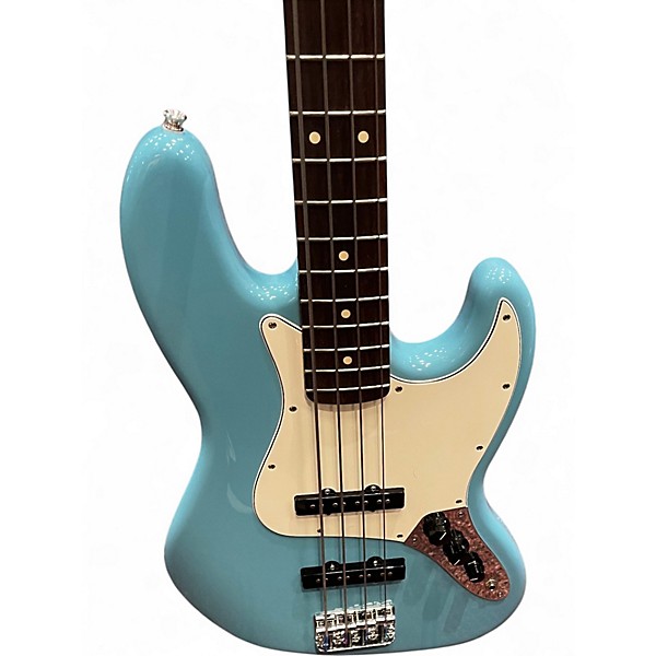 Used Fender Player ii Jazz Bass Blue Electric Bass Guitar