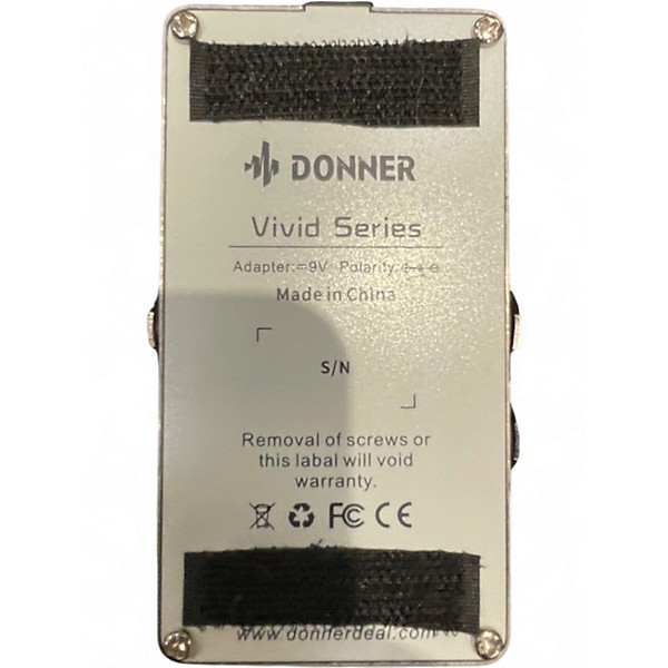 Used Donner WHITE TAPE Effect Pedal
