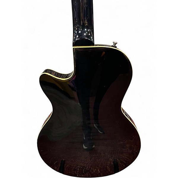 Used Duesenberg Starplayer TV Black Hollow Body Electric Guitar