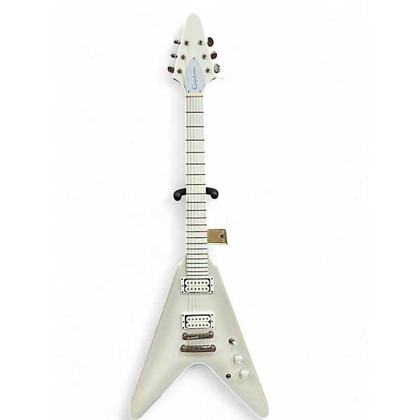Used Epiphone BRENDON SMALL SNOW FALCON Snow White Solid Body Electric Guitar