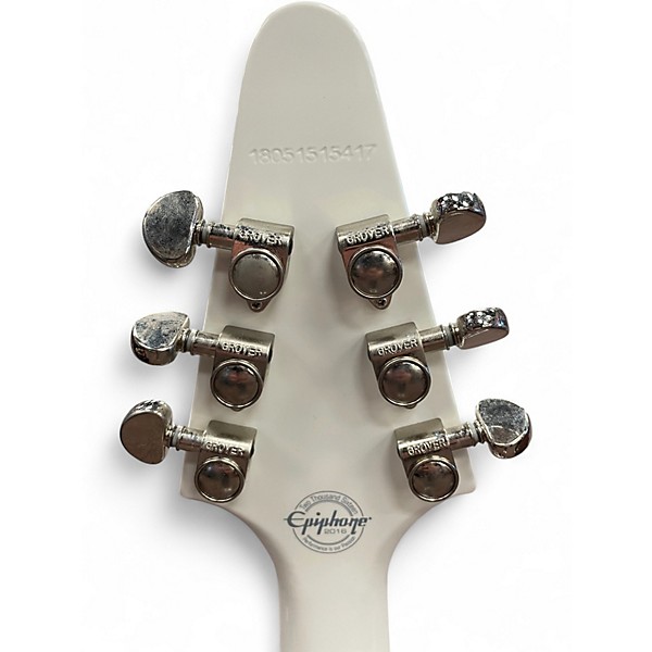 Used Epiphone BRENDON SMALL SNOW FALCON Snow White Solid Body Electric Guitar